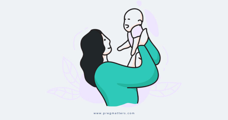 Mother Holding Child