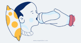 Baby Drinking Milk