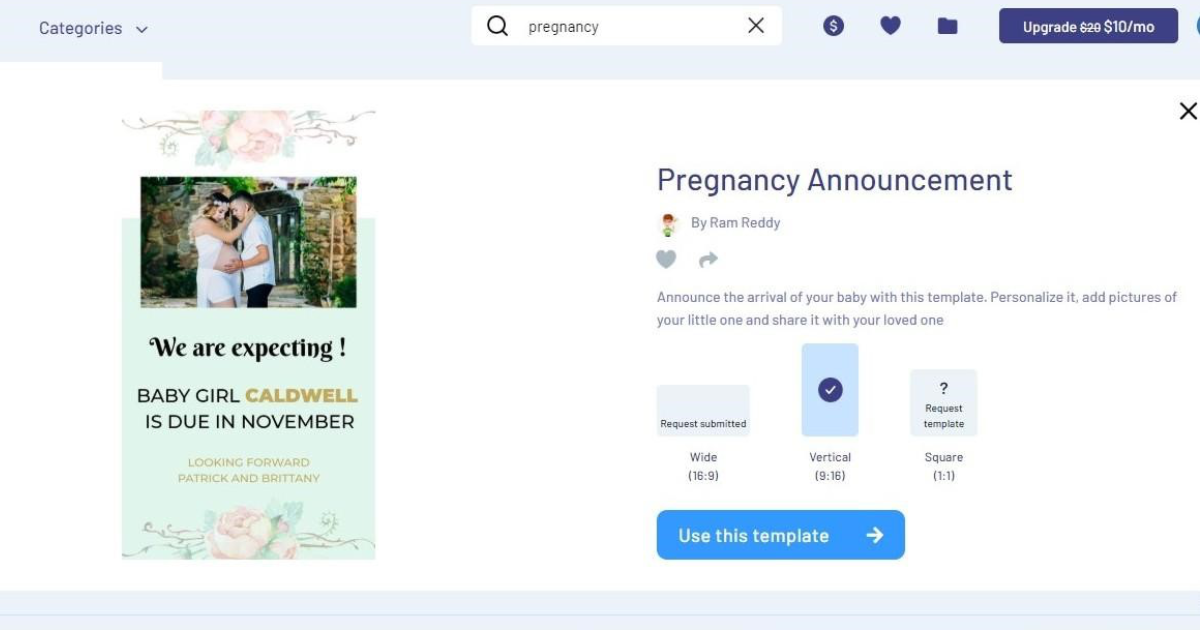 Pregnancy Announcement Idea Step 4