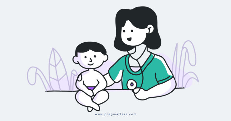 Doctor Checking Baby