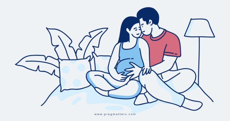 Women With Husband On Bed